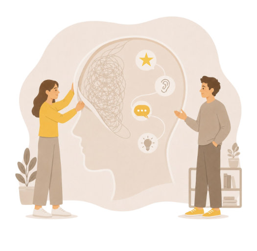 Contact illustration